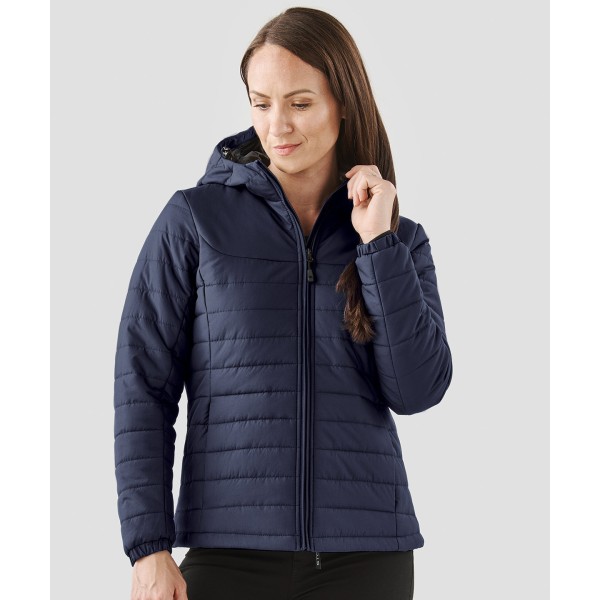 Giacca trapuntata con cappuccio Nautilus da donna - cod. RWST213