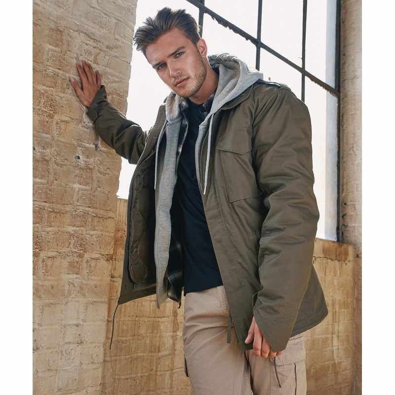 Giacca in stile vintage con cappuccio - cod. RWBD308