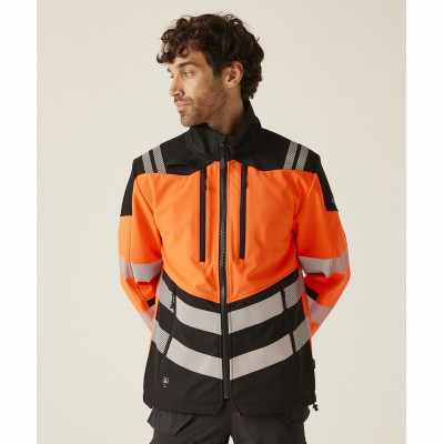 Giacca softshell Hi-Vis X-Pro a 3 strati (classe 2)