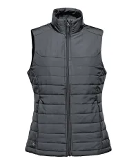 Gilet imbottito da donna personalizzato con logo