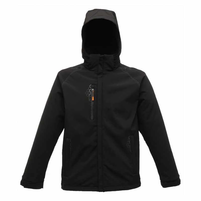 Softshell repellente stampato con logo - cod. RWRG160