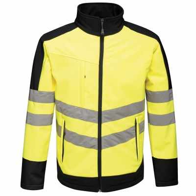Softshell professionale ad alta visibilità