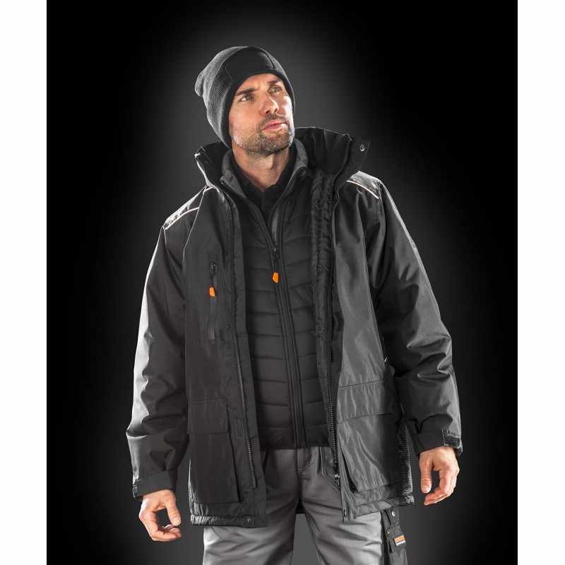 Cappotto lungo impermeabile e antivento - cod. RWR305X