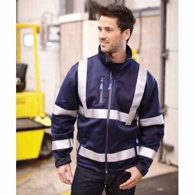 Giacca softshell ad alta visibilità (HVK09)