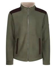 Giacca in pile con cerniera intera