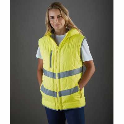 Gilet con cappuccio Kensington ad alta visibilità (HV007)
