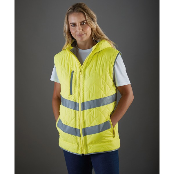 Gilet con cappuccio Kensington ad alta visibilità (HV007) - cod. RWYK026