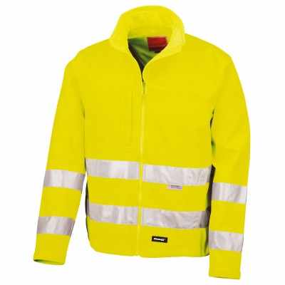 Giacca softshell ad alta visibilità