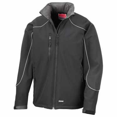 Giacca softshell con cappuccio