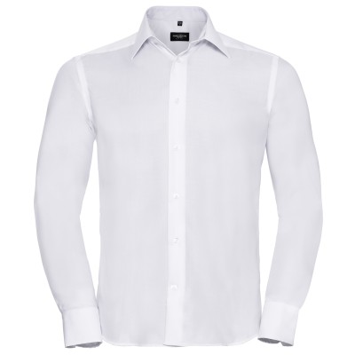 Camicia a maniche lunghe su misura, non stirabile