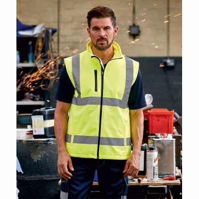 Gilet softshell alta visibilità (HV006)