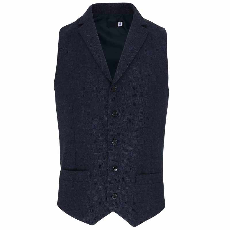 Gilet per cameriere con logo - cod. RWPR625
