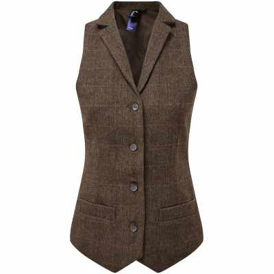 Gilet a spina di pesce da donna