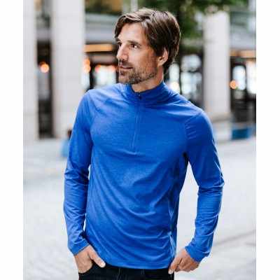 Maglione Milano con zip 1/4