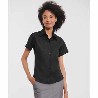Camicia da donna a maniche corte, non stirabile