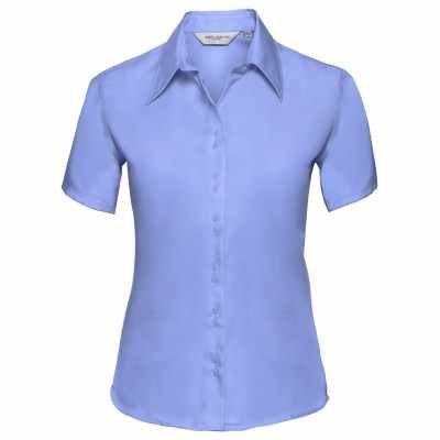Camicia da donna a maniche corte, non stirabile