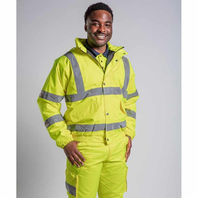 Giubbotto bomber ad alta visibilità - cod. RWRX770