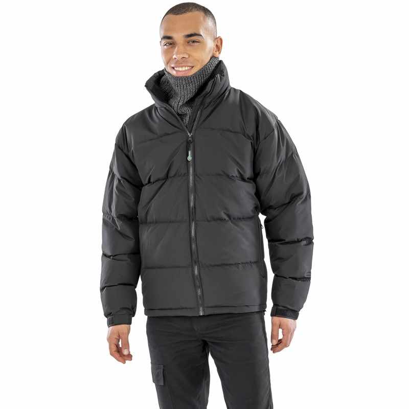 Piumino con stampa logo da uomo - cod. RWR181M