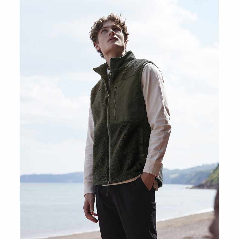 Gilet in sherpa riciclato - cod. RWFR855