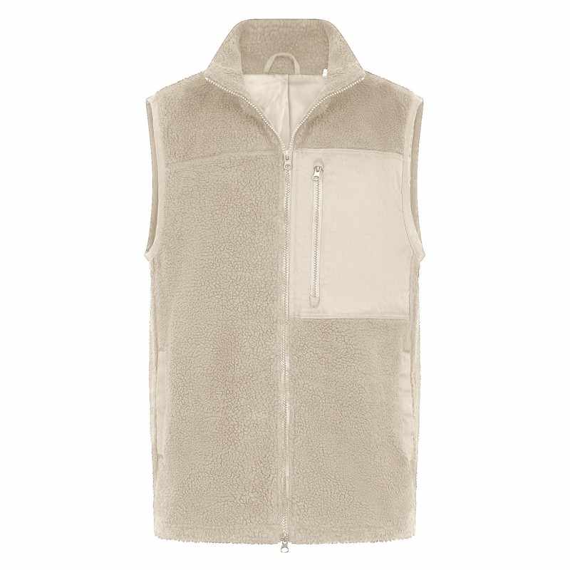 Gilet in sherpa riciclato - cod. RWFR855