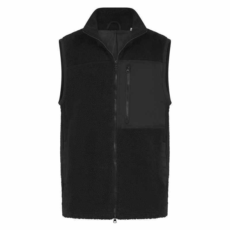 Gilet in sherpa riciclato - cod. RWFR855