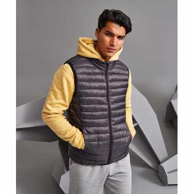 Gilet imbottito melange