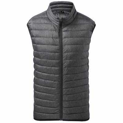 Gilet imbottito melange