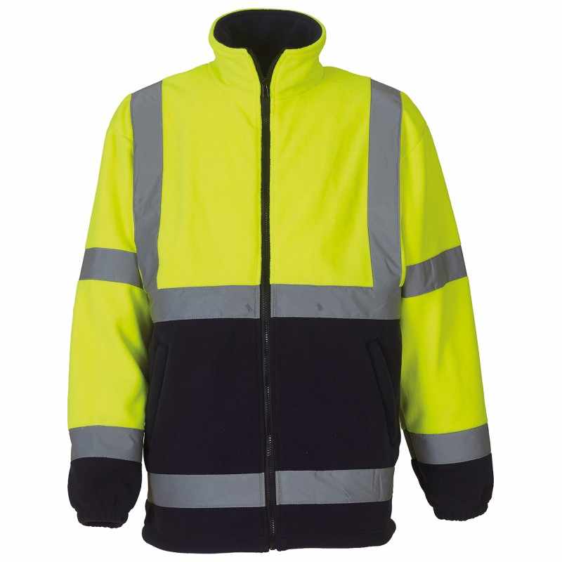 Giacca in pile pesante ad alta visibilità - cod. RWYK042