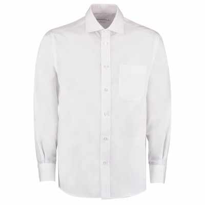 Camicia aziendale premium no stiro a maniche lunghe (vestibilità classica)