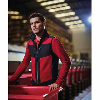 Gilet softshell unisex a 2 strati E-Volve