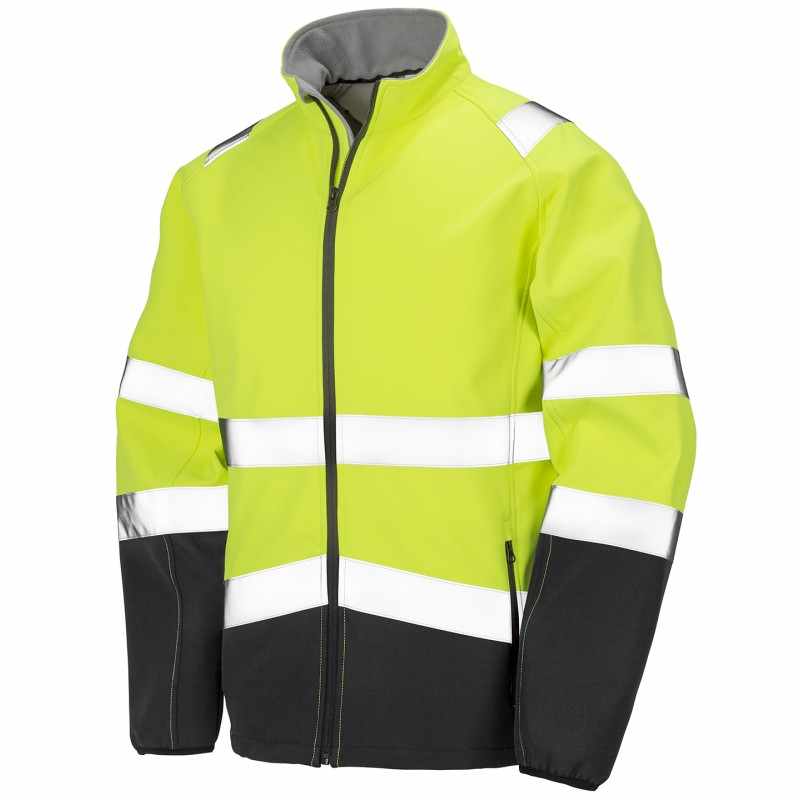 Giacca softshell di sicurezza da stampare - cod. RWR450X