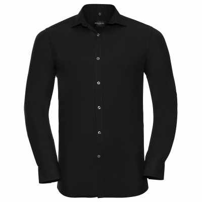 Camicia elasticizzata a maniche lunghe