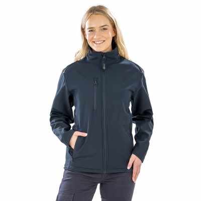 Giacca softshell stampabile a 3 strati riciclata da donna