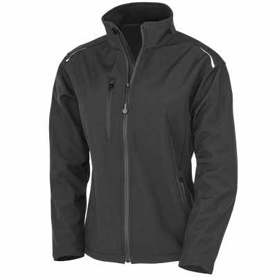 Giacca softshell stampabile a 3 strati riciclata da donna