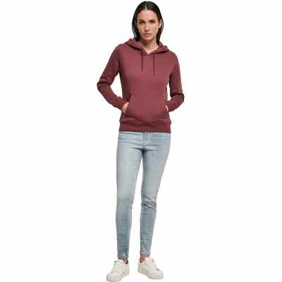 Felpa con cappuccio biologica da donna