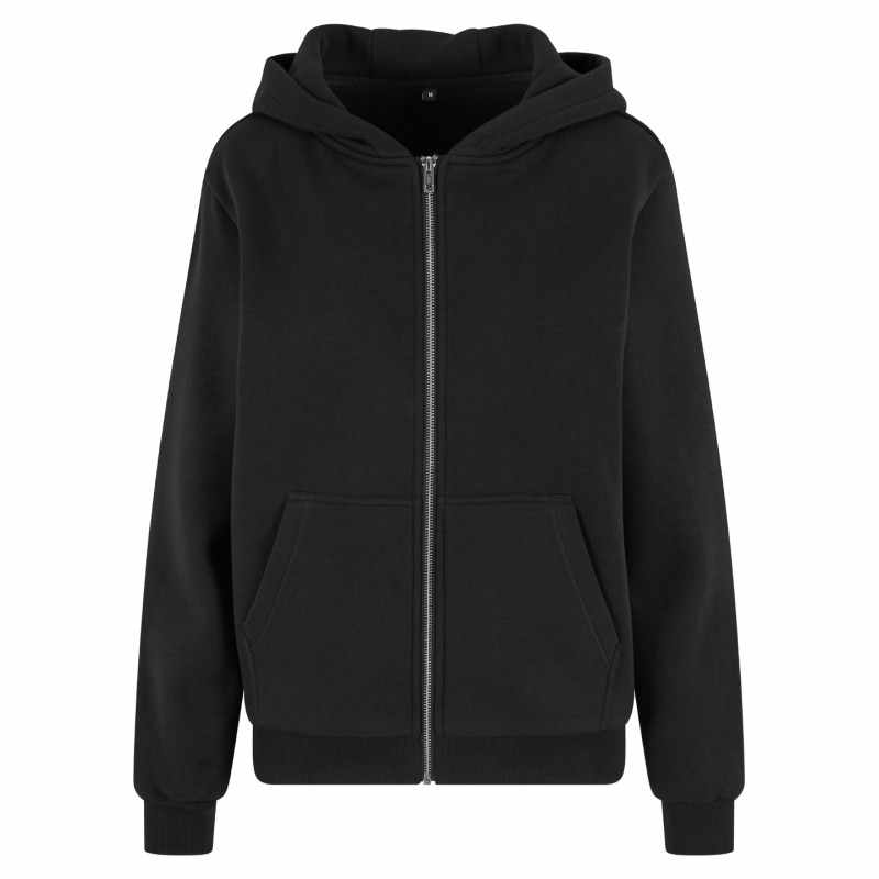 Felpa con zip con scritte promozionali da donna - cod. RWBY290