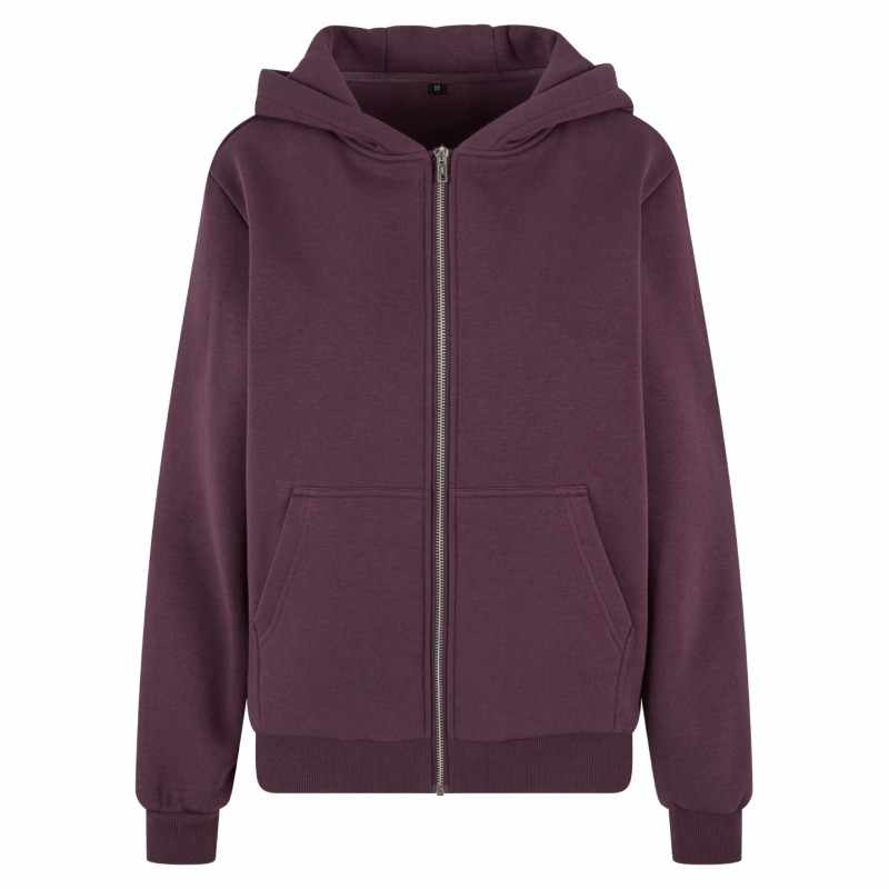 Felpa con zip con scritte promozionali da donna - cod. RWBY290