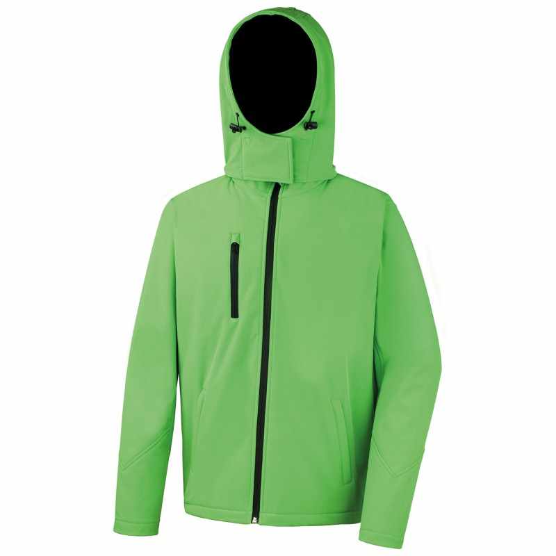 Giacca softshell con cappuccio Performance da uomo - cod. RWR230M