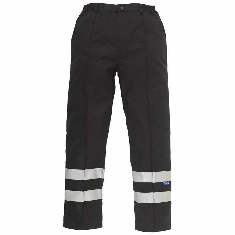 Pantaloni da lavoro riflettenti in policotone - cod. RWYK074