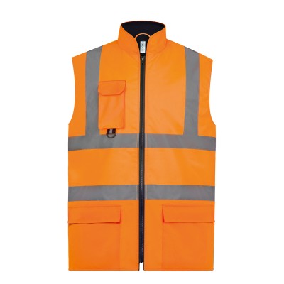 Gilet imbottito ad alta visibilità (HV005) Gilet imbottito ad alta visibilità (HV005)
