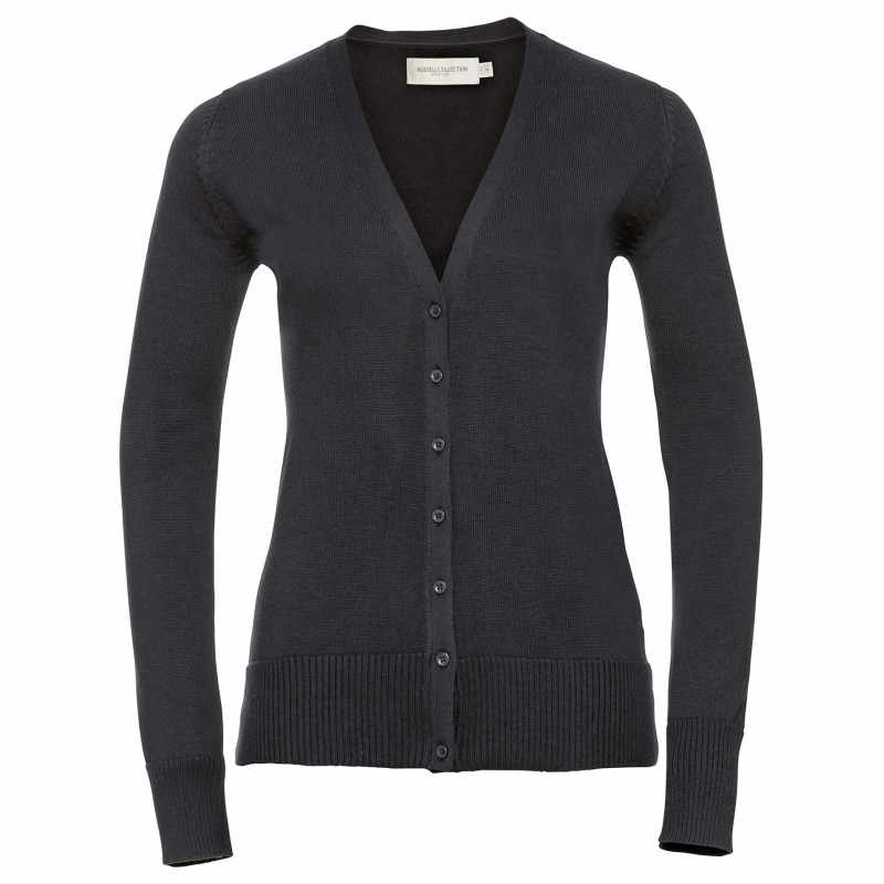 Cardigan lavorato a maglia con scollo a V da donna - cod. RWJ715F