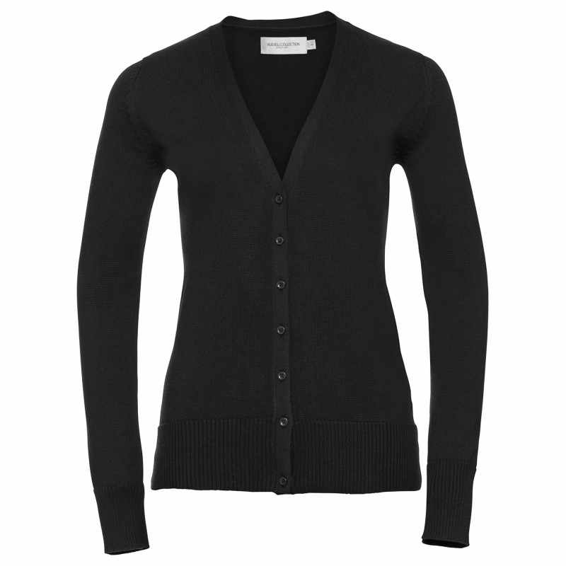 Cardigan lavorato a maglia con scollo a V da donna - cod. RWJ715F