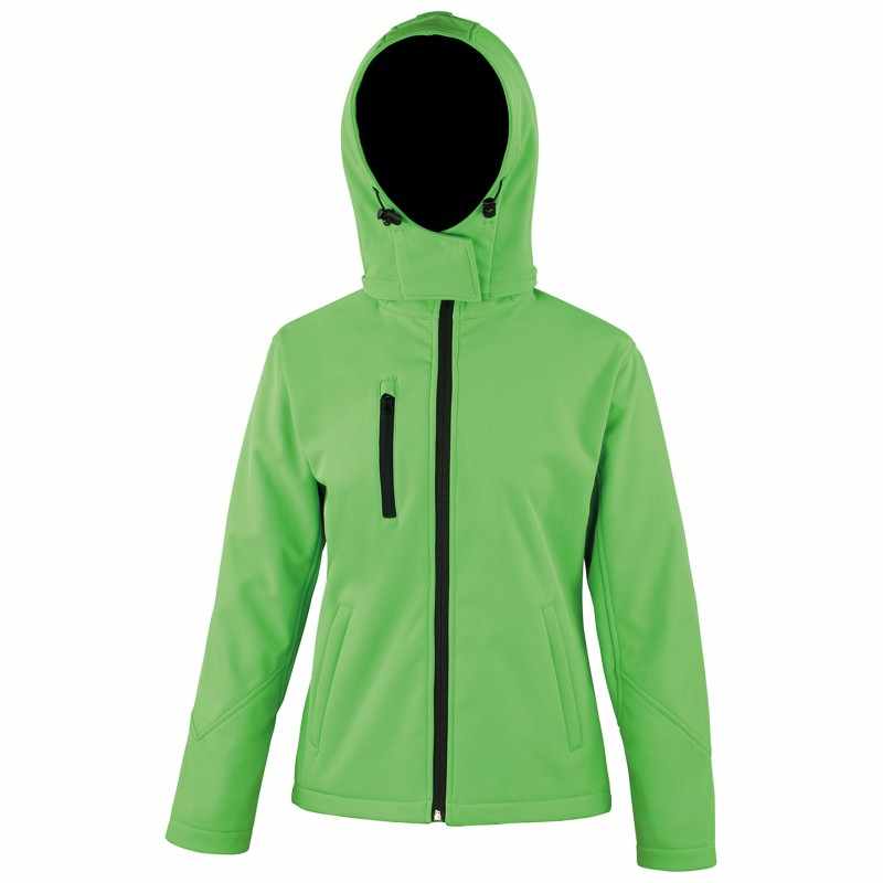 Giacca softshell con cappuccio Performance da donna - cod. RWR230F