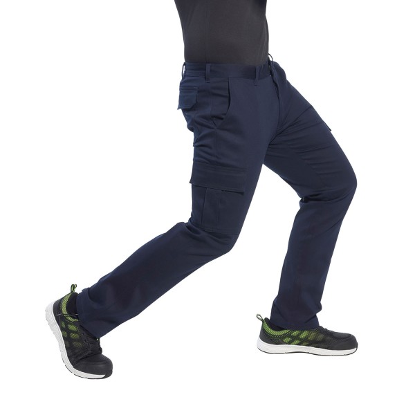 Pantaloni da combattimento elasticizzati slim fit (S231) vestibilità slim - cod. RWPW363