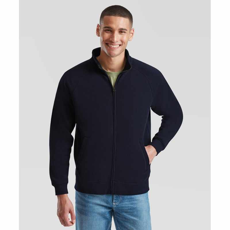 Felpe con zip con scritte serigrafate - cod. RWSS826