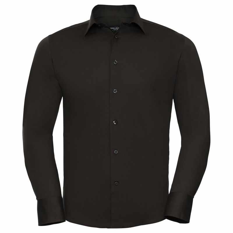 Camicia aderente da uomo a maniche lunghe - cod. RWJ946M