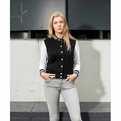 Giacca college da donna in felpa