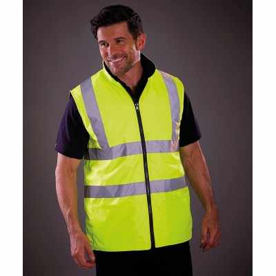 Gilet in pile reversibile ad alta visibilità (HV008F)