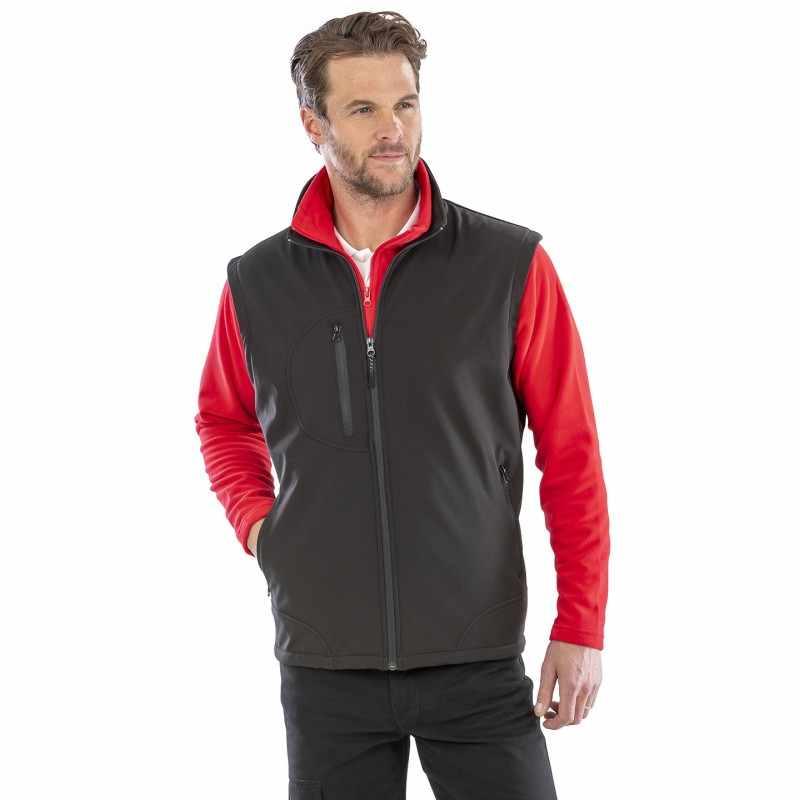 Bodywarmer sportivo con logo - cod. RWR123A