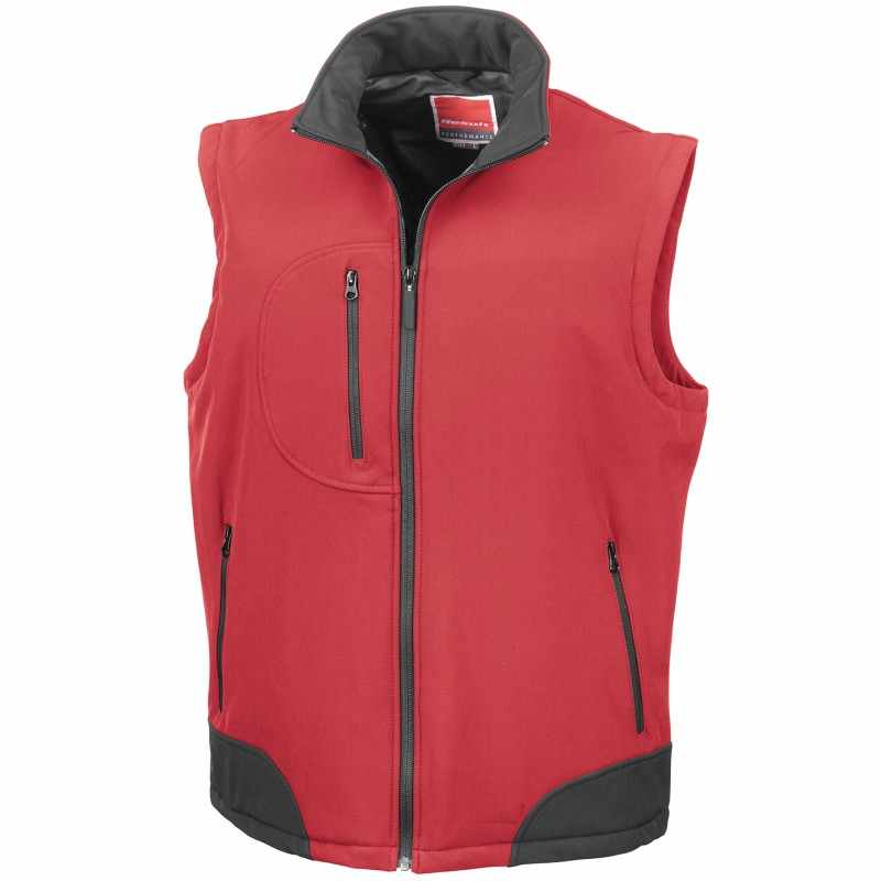Bodywarmer sportivo con logo - cod. RWR123A
